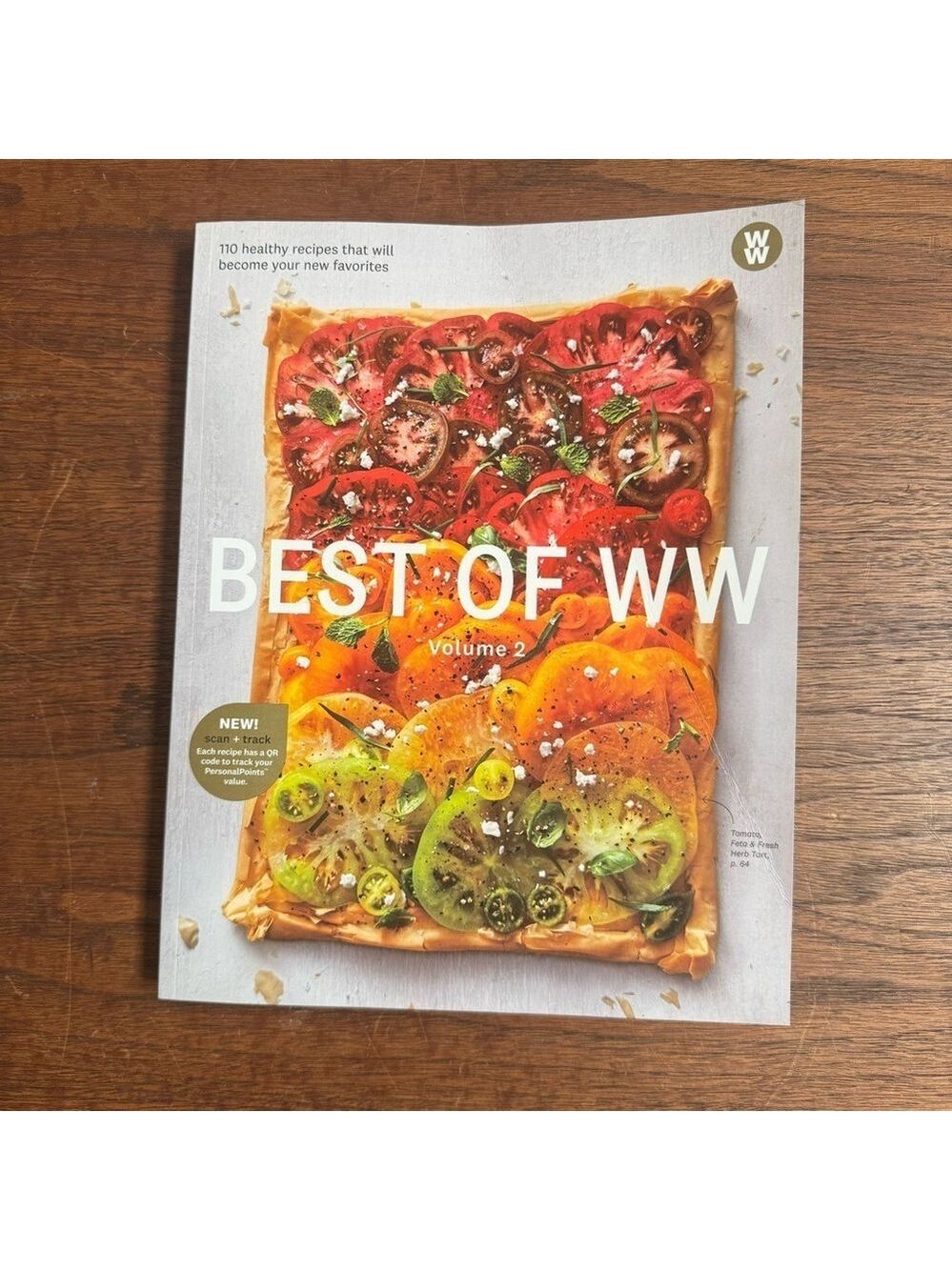 Best of WW Volume 2 Cookbook. Scan and track. Weight Watchers